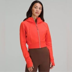 Lululemon Scuba Full Zip Cropped Hoodie